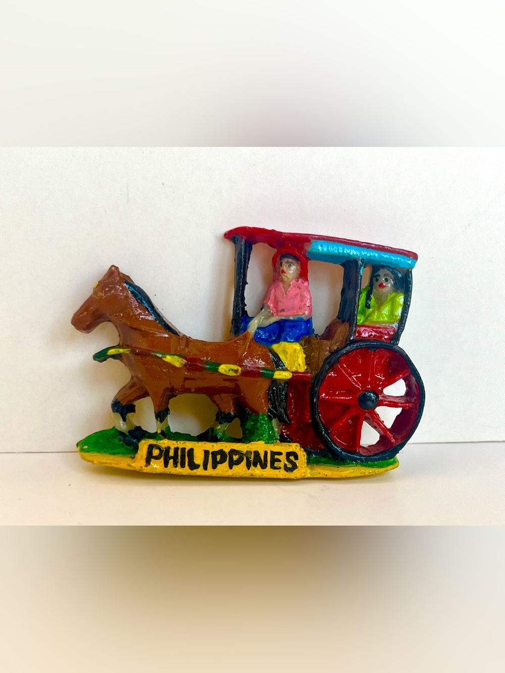 Colorful Philippines Horse-Drawn Cart Kids Toy - Multicolor
